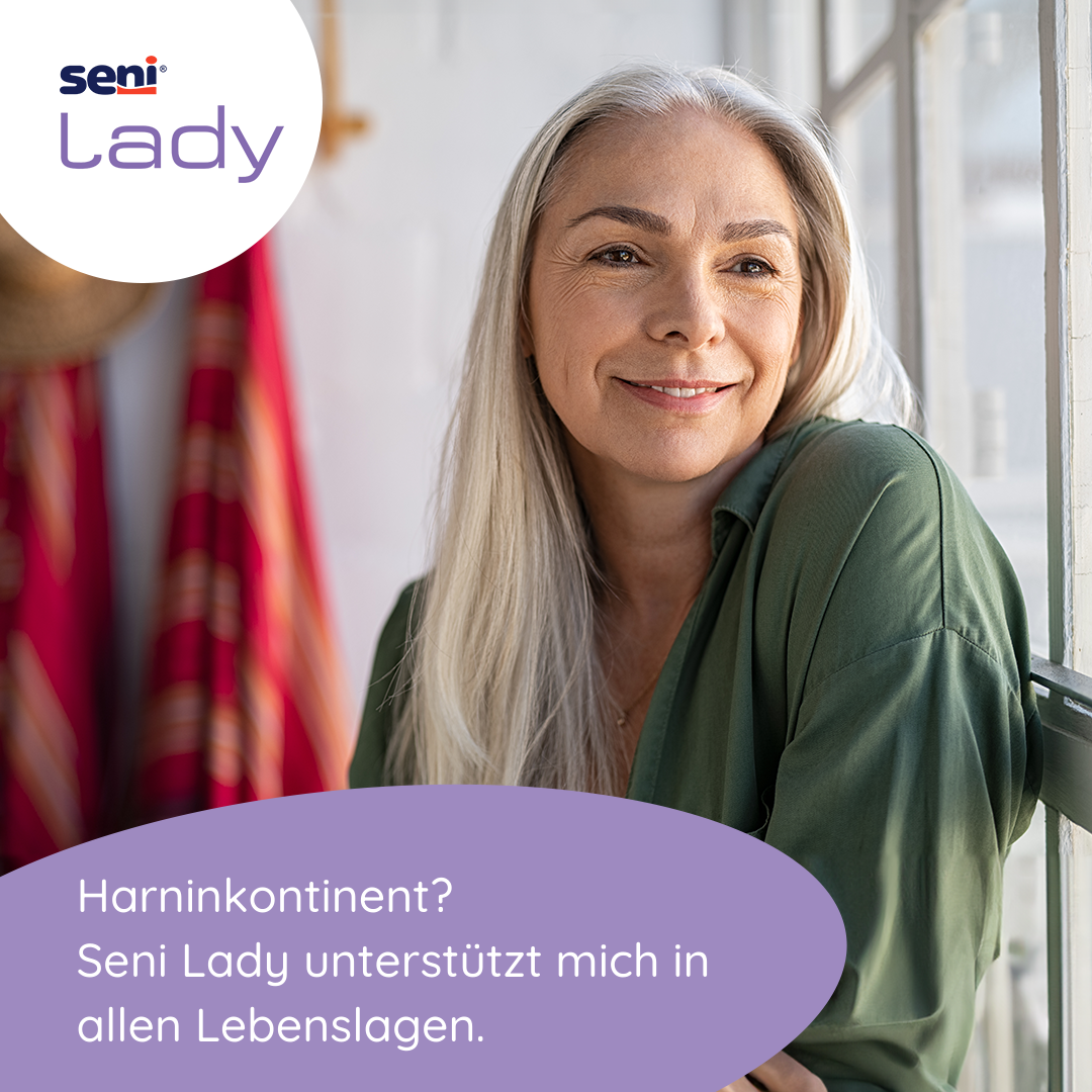 Inkontinenzeinlagen für Frauen