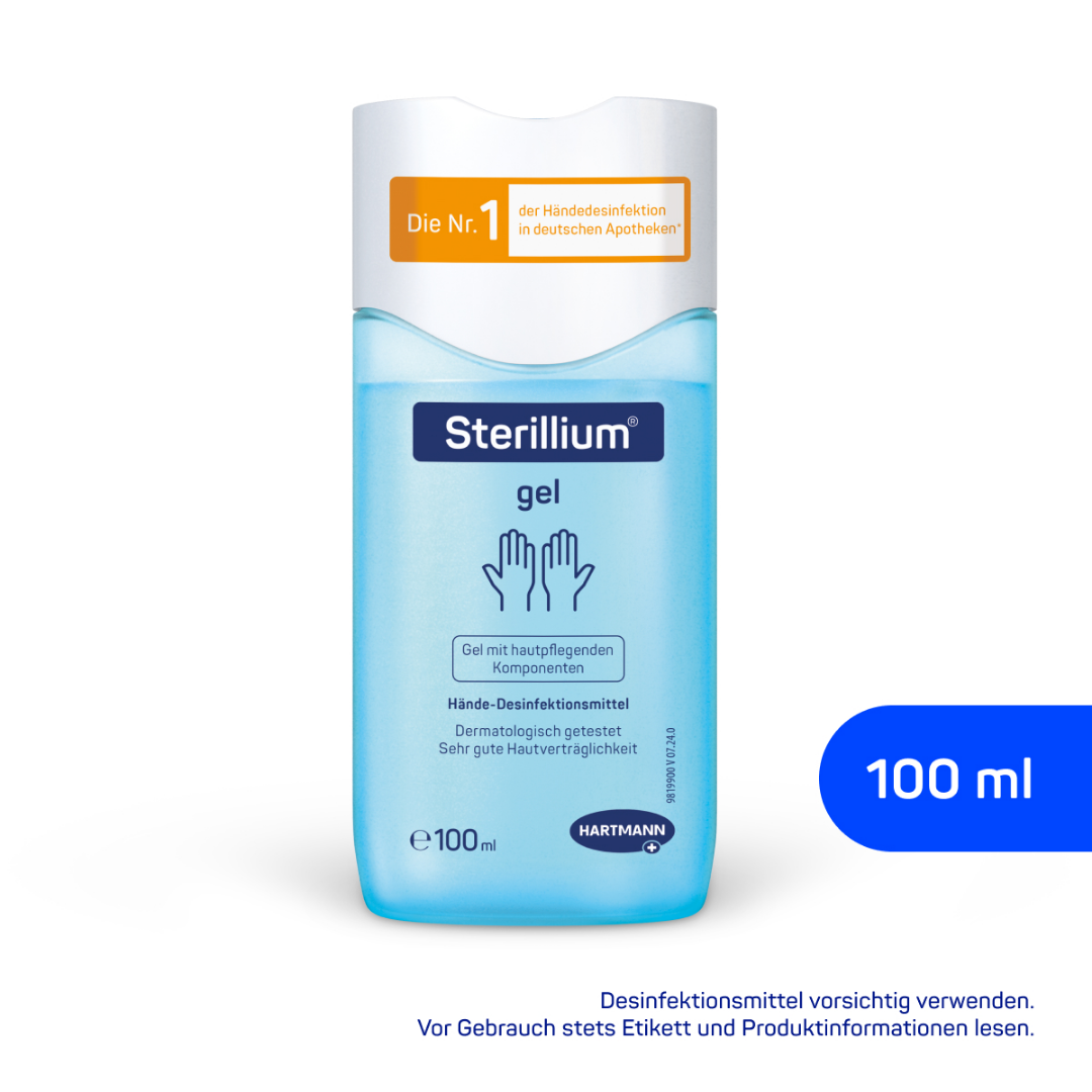 Sterillium gel Händedesinfektionsgel 100ml - Alkoholisches Handdesinfektionsmittel