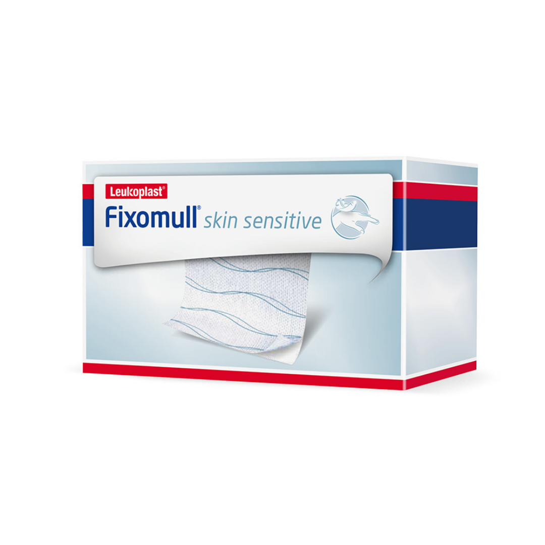 Fixomull® skin sensitive – Silikon-Klebevlies zur vollflächigen Verbandfixierung