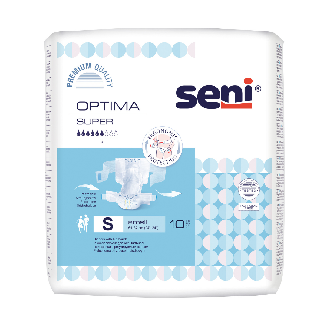 Seni Optima Super Small | Packung (10 Stück oder 30 Stück)