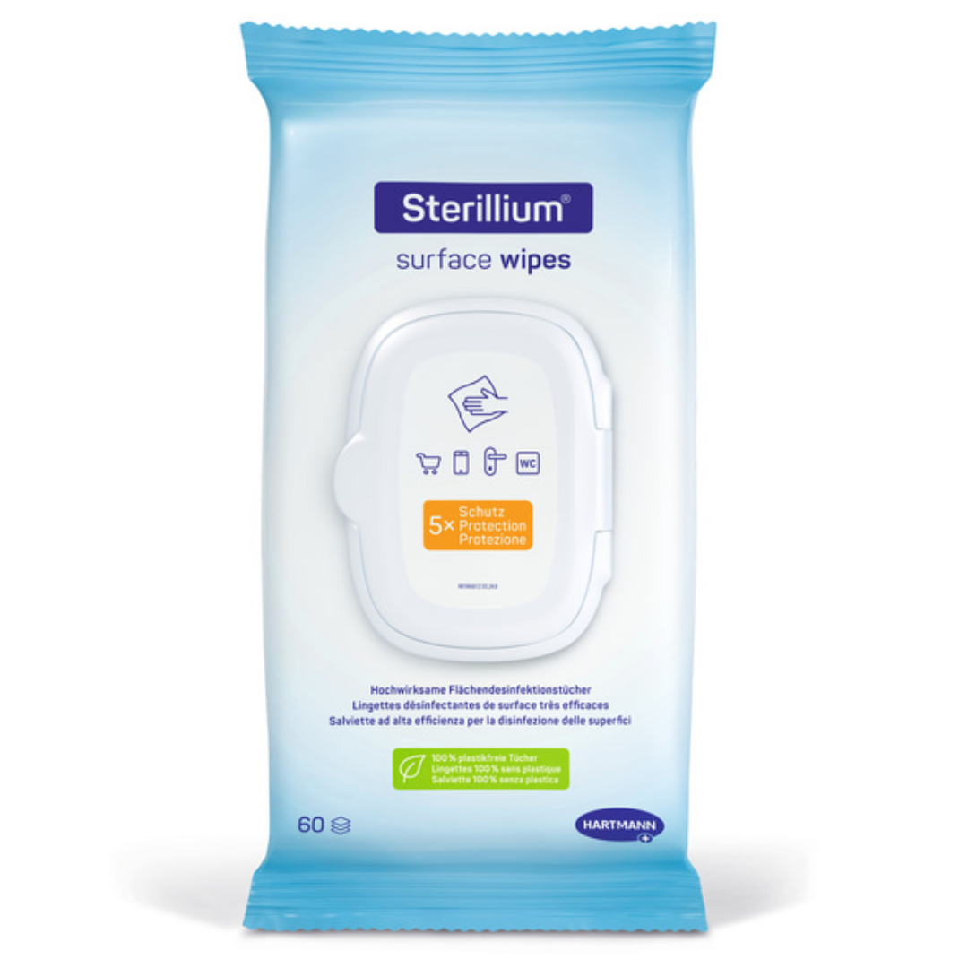 Sterillium surface wipes | Flächendesinfektionstücher | 60 Stück