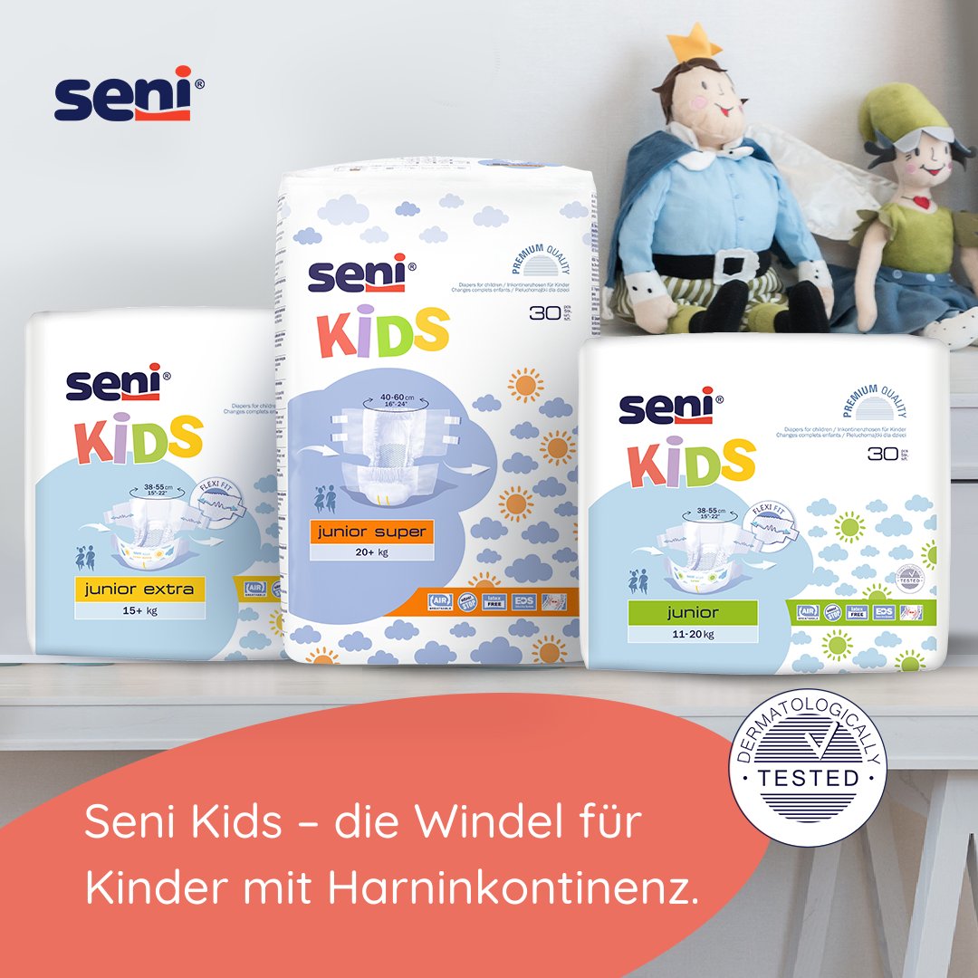 Inkontinenzversorgung für Kinder