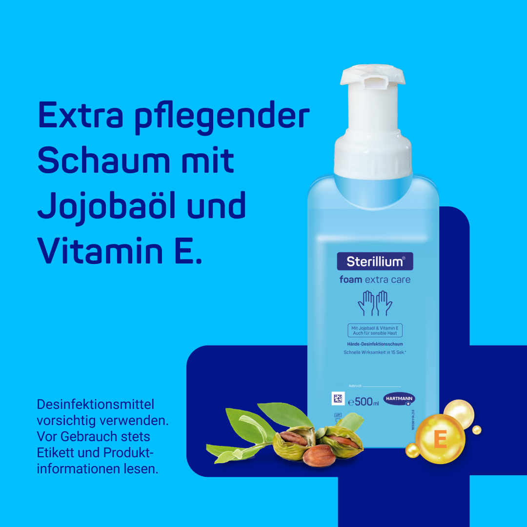 Sterillium® foam extra care | Händedesinfektionsschaum
