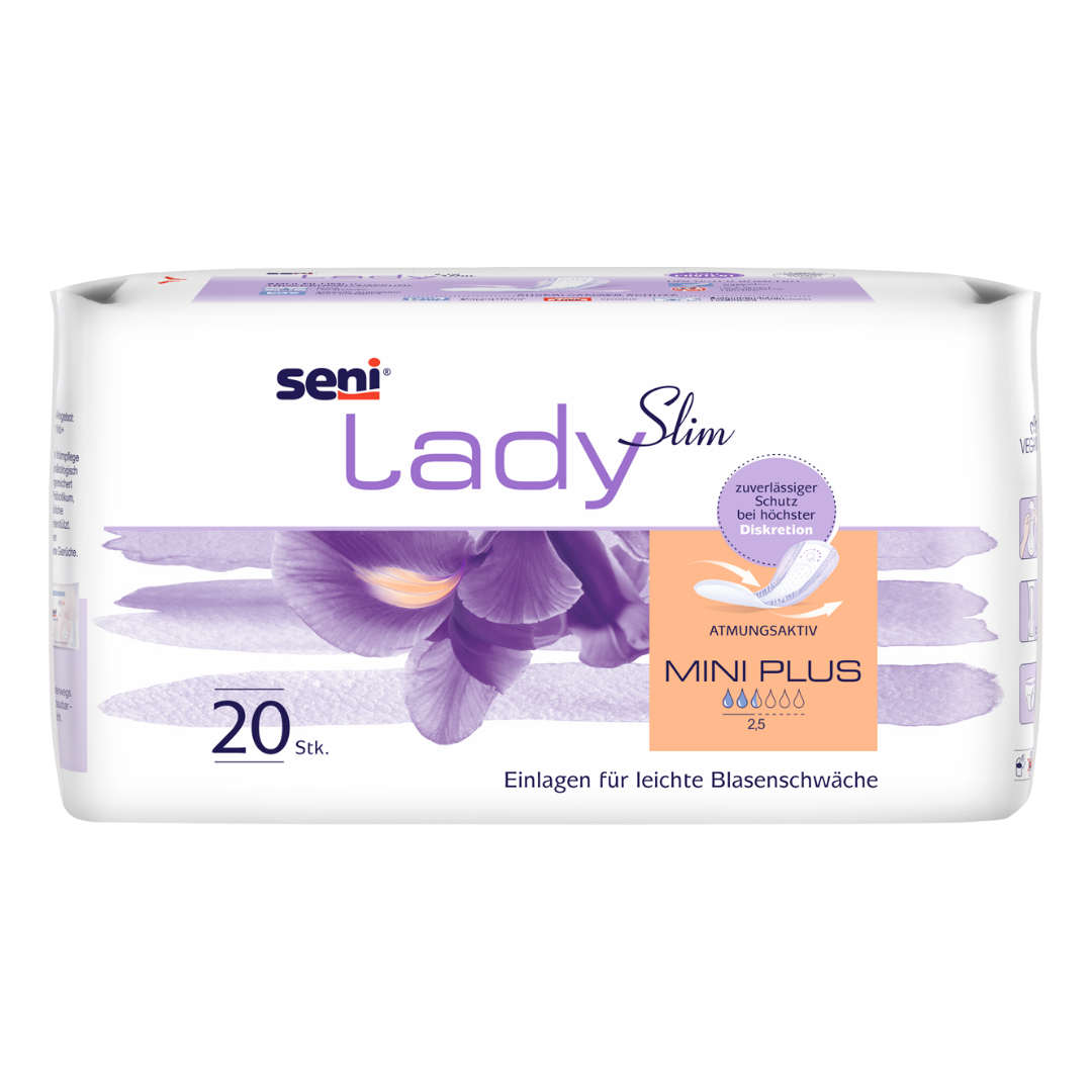 Seni Lady Slim Mini Plus Einlagen bei leichter Blasenschwäche