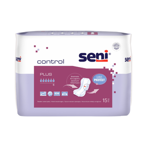 Seni Control Plus Vorlagen 15 Stück 930ml maximaler Schutz bei schwerer Inkontinenz