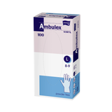 Ambulex Vinyl Einmalhandschuhe puderfrei, 100 Stück