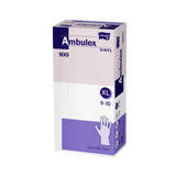 Ambulex Vinyl Einmalhandschuhe puderfrei, 100 Stück