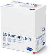 Hartmann ES-Kompressen 8fach Größe 7,5 x 7,5 cm Verpackung mit 25x2 Stück