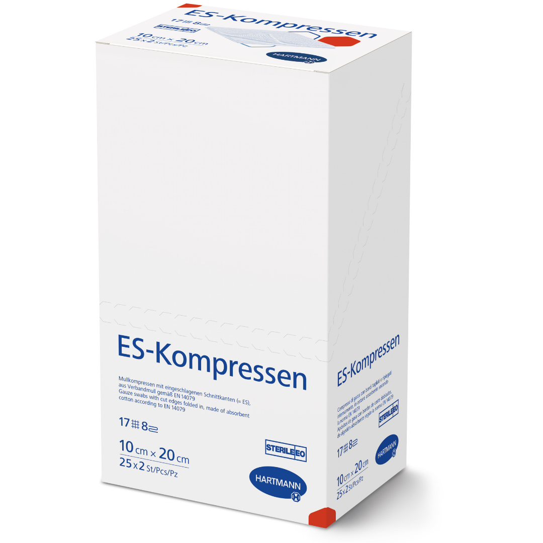 Hartmann ES-Kompressen steril 8-fach 10x20 cm 100 Stück
