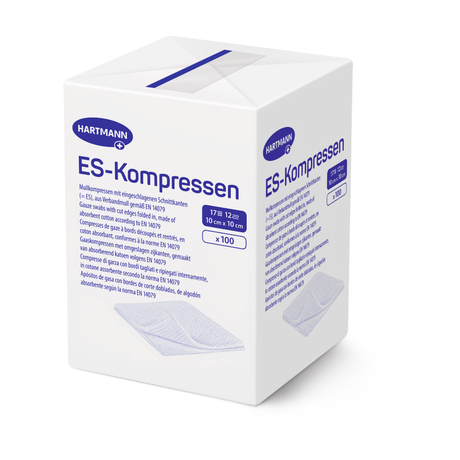 Hartmann ES-Kompressen unsteril 12-fach 10x10 cm 100 Stück