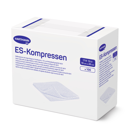 Hartmann ES-Kompressen unsteril 12-fach 10x20 cm 100 Stück