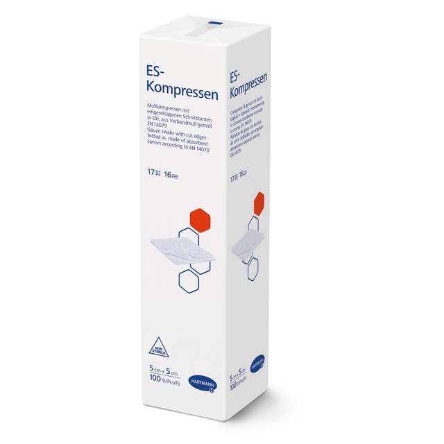 Hartmann ES-Kompressen unsteril Packung