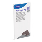 Hartmann Atrauman Ag silberhaltige Salbenkompresse 10 x 20 cm, Packung mit 10 Stück