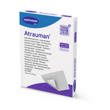 Kleine Atrauman Salbenkompresse steril für Schnittwunden, 5 x 5 cm, 10 Stück