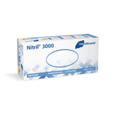  Meditrade Nitril 3000 1280 Einmalhandschuhe weiß puderfrei – 100 Stück Packung