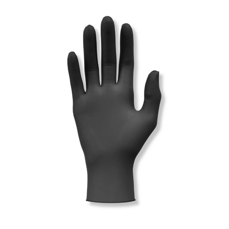 Meditrade Nitril black – schwarzer Nitrilhandschuh, Einmalgebrauch, latexfrei