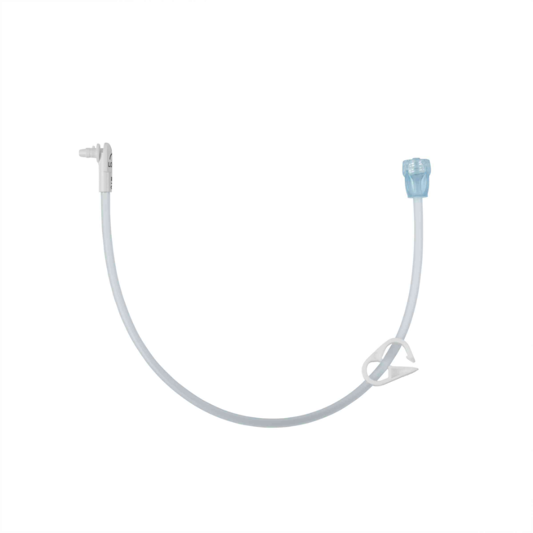MIC-KEY Verlängerungsset 1-Port Winkel ENFit mit SECUR-LOK Right Angle Konnektor REF0144-12 und 0144-24