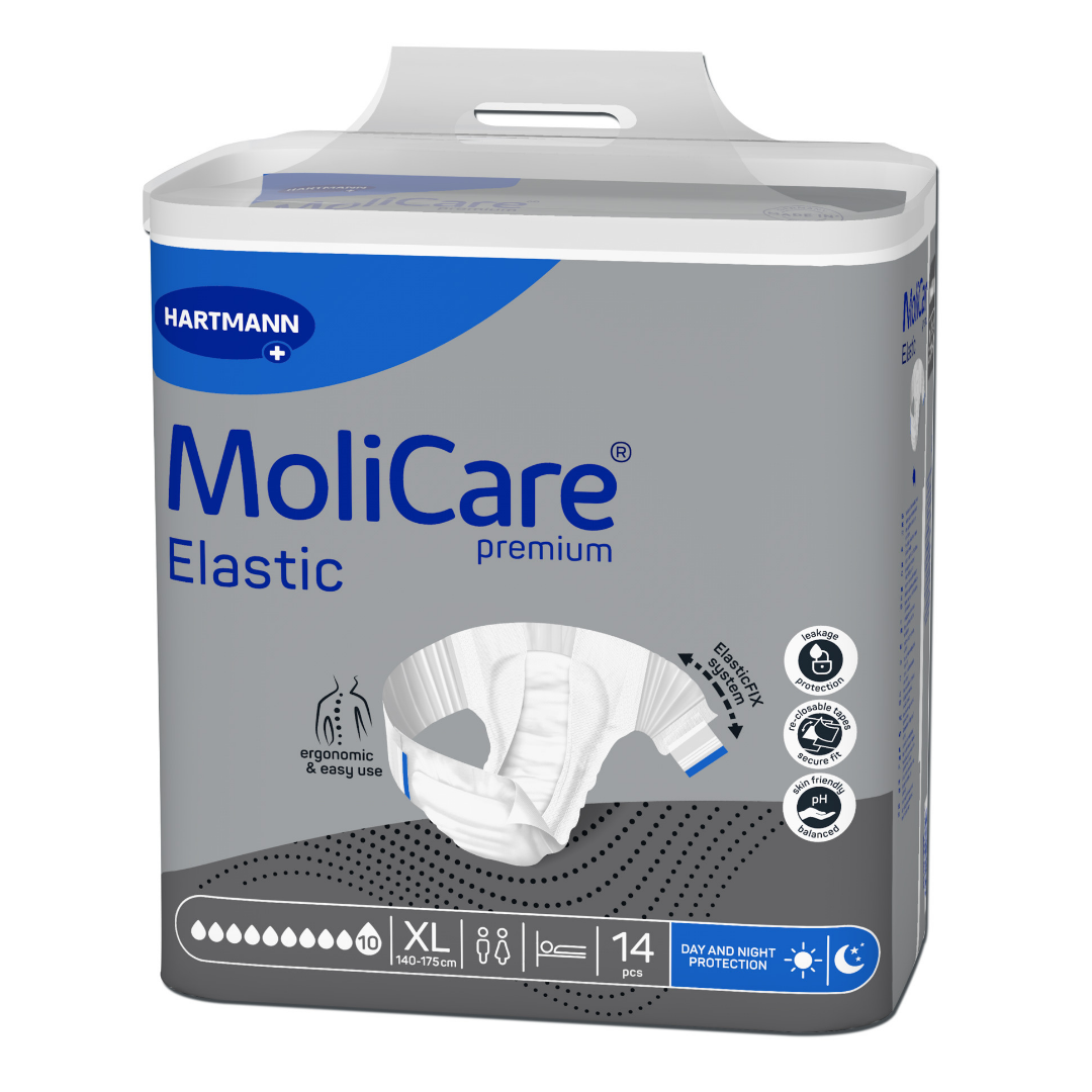 MoliCare Premium Elastic 10 Tropfen Inkontinenzslips in allen Größe XL