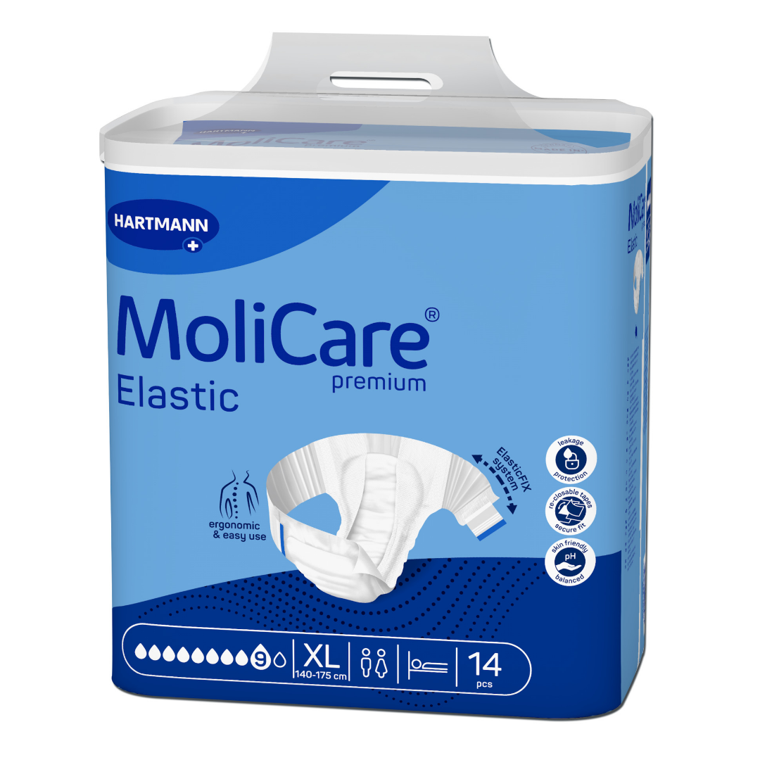MoliCare Premium Elastic 9 Tropfen XL Inkontinenzslips Hartmann