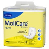 MoliCare Premium Form 3 Tropfen Inkontinenzvorlagen Packung mit 32 Stück für leichte Inkontinenz