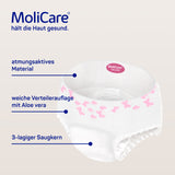 MoliCare Premium Lady Pants 7 Tropfen Größe L – Inkontinenzhose für Frauen Vorteile