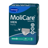 MoliCare Premium MEN Pants 5 Tropfen Größe M Packung – Anatomische Inkontinenz-Unterwäsche für Männer