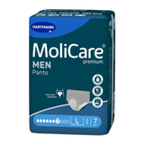 MoliCare Premium MEN Pants 7 Tropfen Größe L Packung – Zuverlässiger Auslaufschutz bei Inkontinenz