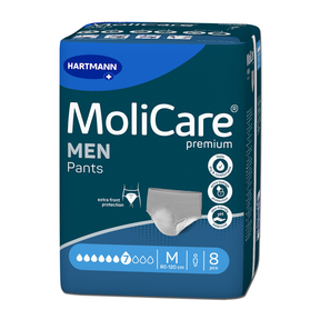 MoliCare Premium MEN Pants 7 Tropfen Größe M Packung – Saugstarke Einweghose für Männer