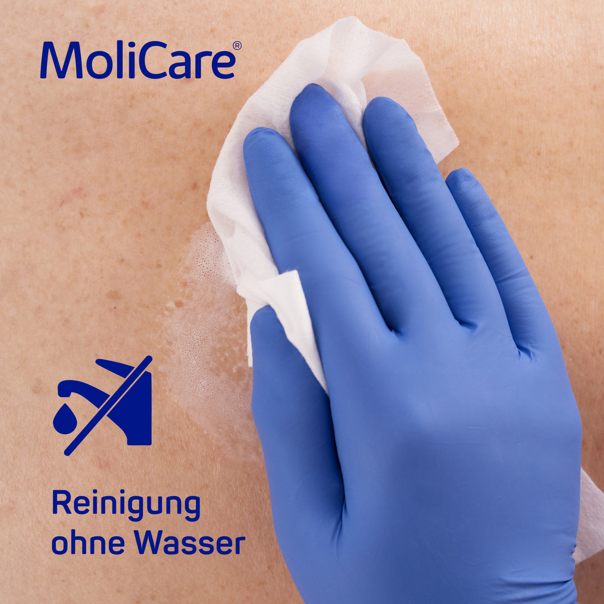 Reinigung, Schutz und Pflege in einem Schritt mit MoliCare Skin 3in1
