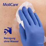 Reinigung, Schutz und Pflege in einem Schritt mit MoliCare Skin 3in1