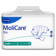 MoliCare® Slip 5 Tropfen Größe S – Einweg-Inkontinenzslip für mittlere Inkontinenz, Hüftumfang 60–90 cm, 30 Stück