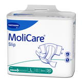 MoliCare® Slip extra 5 Tropfen Größe L –Hüftumfang 120–150 cm, 30 Stück