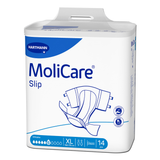 MoliCare® Slip extra plus 6 Tropfen Größe XL – Einweg-Inkontinenzslip für mittlere Inkontinenz, Hüftumfang 150–175 cm, 14 Stück