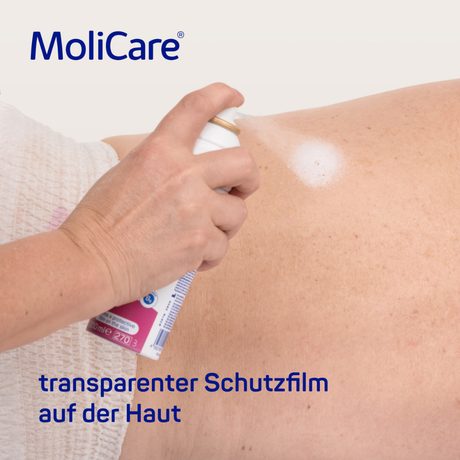 MoliCare® Skin Öl-Hautschutzspray – schützender Ölfilm für empfindliche und gereizte Haut