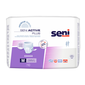 SENI Active Plus Medium Inkontinenzpants 2000ml 10 Stück 80-110cm für mittlere bis schwere Inkontinenz bei KRB Homecare
