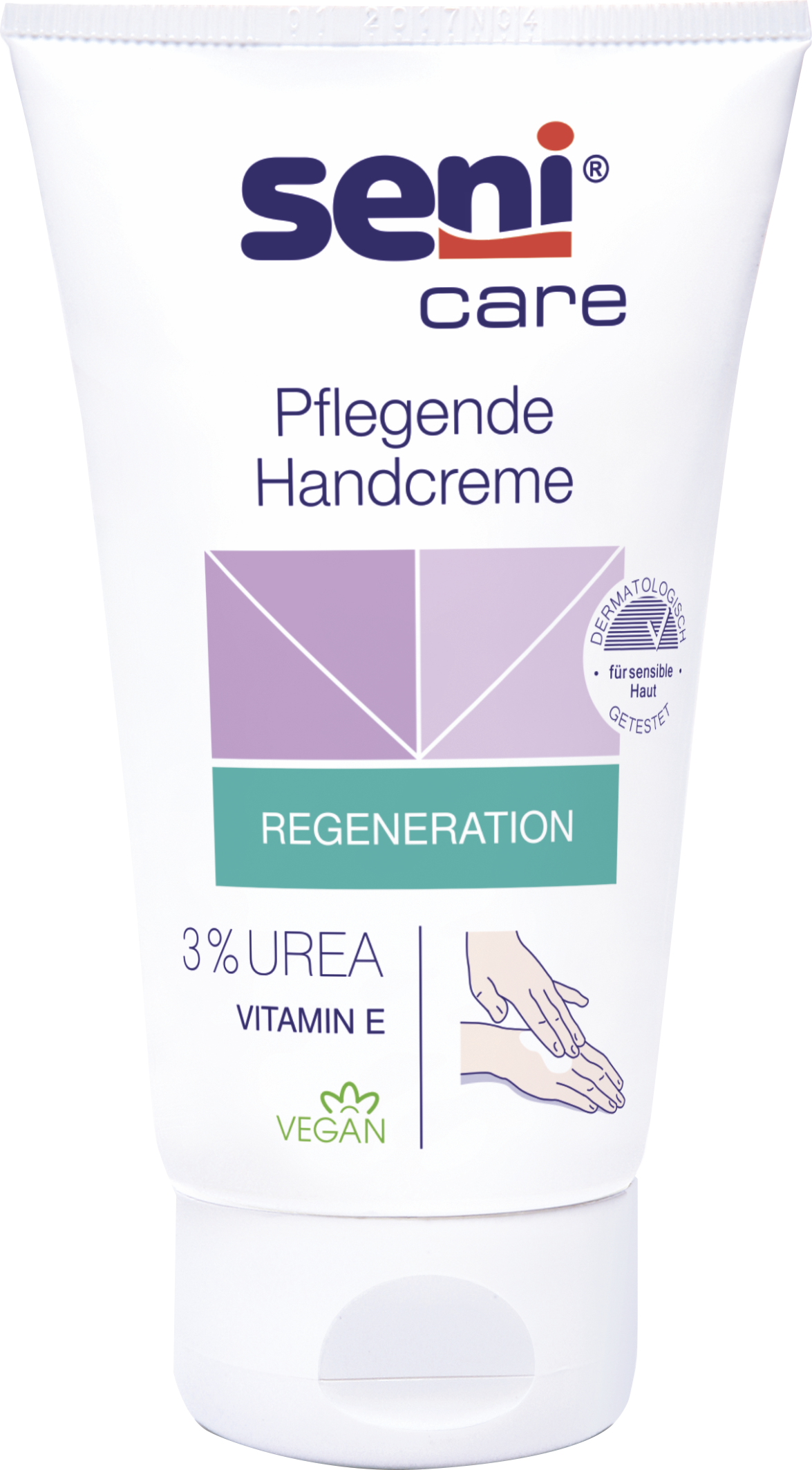 Seni Care Handcreme für empfindliche Haut mit 3% Urea in 100 ml