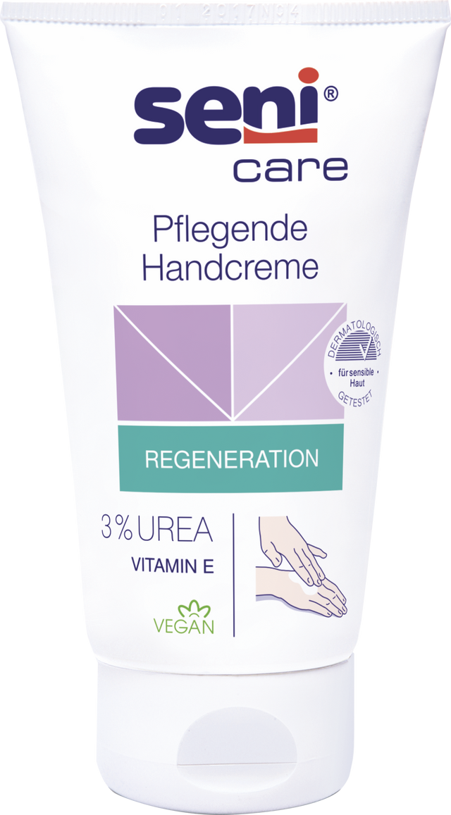 Seni Care Handcreme für empfindliche Haut mit 3% Urea in 100 ml