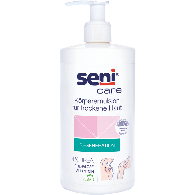 Seni Care Körperemulsion für trockene Haut mit 4% Urea