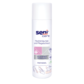 Seni Care Hautreinigungsschaum und Pflegeschaum mit Panthenol 