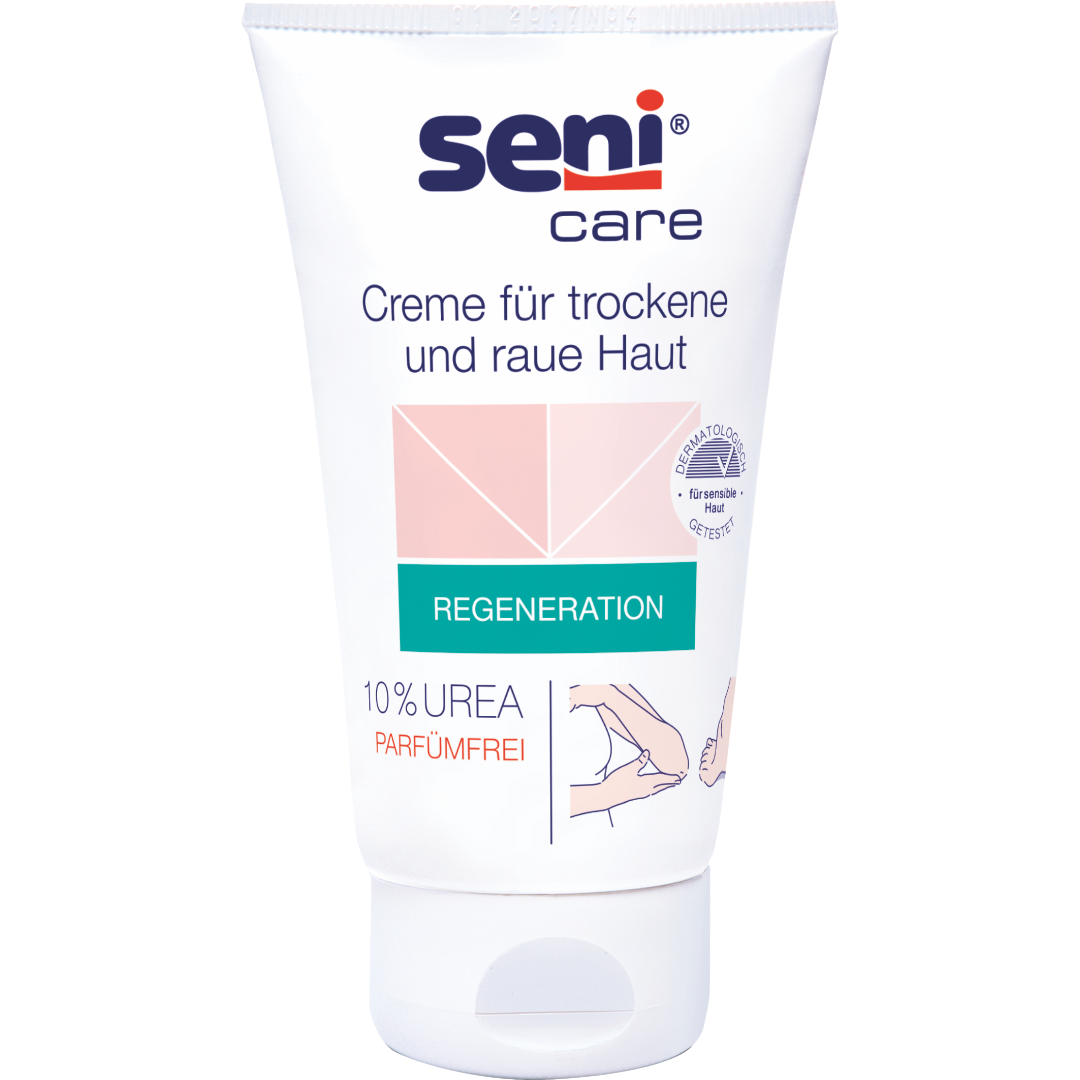 Seni Care Creme für trockene und raue Haut mit 10% Urea