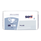 SENI Classic Large 30 Stück Inkontinenzpants 100-150cm mit Vliesseiten für mittlere bis schwere Inkontinenz bei KRB Homecare