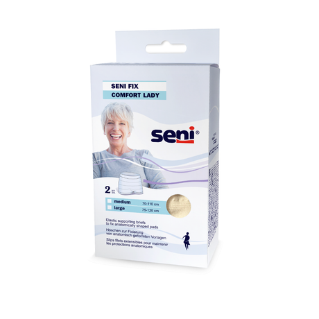 Seni Fix Comfort Lady Nude Large - hautfarbene Fixierhose für Damen
