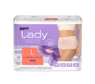 Seni Lady Pants Medium Einmalhosen 10 Stück Hüftumfang 80-110cm diskrete Inkontinenzhosen