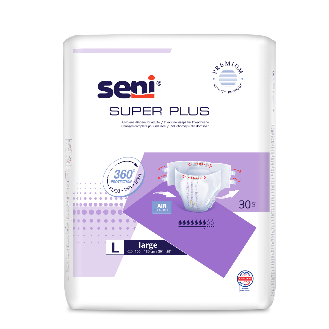 Seni Super Plus Inkontinenzslip Größe L
