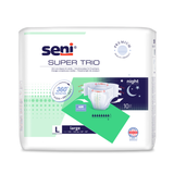 Seni Super Trio Extra Large Inkontinenzhosen 10 Stück NEU - Saugstärke 3400ml für 130-170cm Hüftumfang