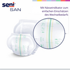 Seni San Plus Erklärung des Nässeindikator