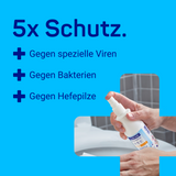 Gebrauchsfertiges Sterillium Surface Spray 250ml zur Schnelldesinfektion von alkoholbeständigen Flächen.