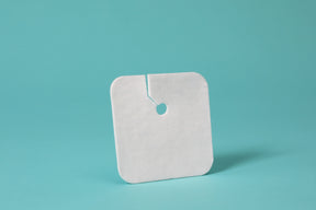 Beschichtete Trachealkompresse von Tenowo mit Schlitz 